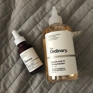 the ordinary - toner and peeling solution